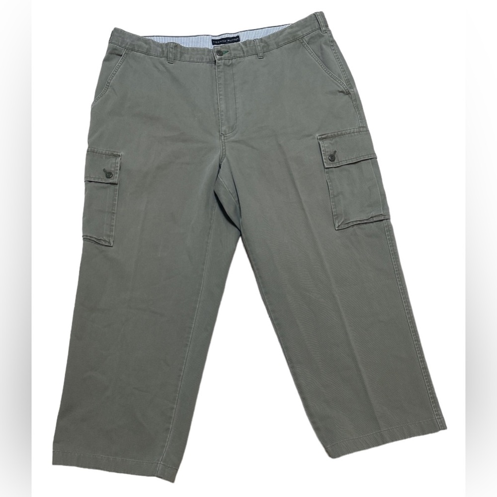 Tommy Hilfiger Cargo Pants Men’s 40x32 Tan Brown Workwear Utility Casual Outdoor